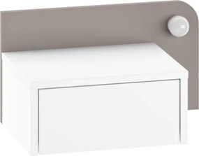 Dotta - White, Light Mocha
