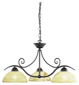 Wofi 5128.03.09.0000 - Csillár láncon LACCHINO 3xE27/60W/230V