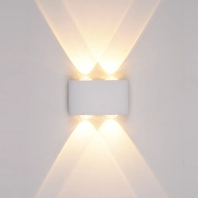 ITALUX PL-261W GILBERO Modern Kültéri Fali Lámpa Fehér LED IP54