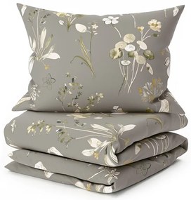 Mikroszálas ágyneműhuzat MOLIRI szürkésbarna Ágyneműhuzat mérete: 70 x 90 cm | 140 x 200 cm