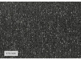 Sötétszürke kinyitható sarokkanapé (jobb oldali-U alakú) Charming Charlie – Miuform