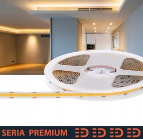 Prémium Led szalag|3000K|12V|320 LED/m|700lm/m|COB|Tekercs 5m|3 év garancia