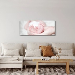 A baba lábának képe (120x50 cm)