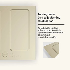 Klarstein Victoria 4 Flex, indukciós főzőlap, beépített, 7000 W, Flexzone, időzítő