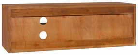 tömör tíkfa fali TV-szekrény 180 x 30 x 30 cm