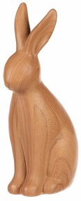 Polirezín dekoráció Nyúl, nagy figura, 12 x 7 x 21cm
