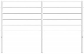 fehér fém fejtámla 120 cm