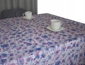 Abrosz Foltálló Lila 140X180 CM Virágok Finom Lila