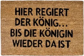 Lábtörlő King Queen Kókuszos Mintával 40X60 CM