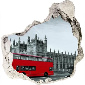 3d-s lyuk vizuális effektusok matrica London busz nd-p-70683213