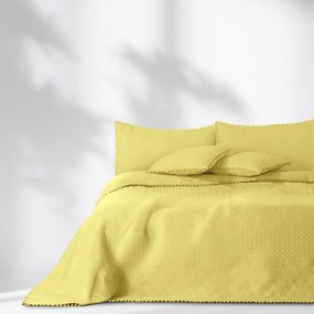 Sárga ágytakaró 200x220 cm Meadore – Restilo