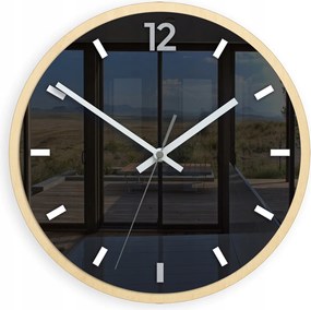 Új Grafit falióra Csendes Diy Modern