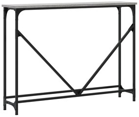 vidaXL szürke sonoma színű szerelt fa tálalóasztal 102x22,5x75 cm