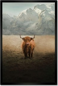 Poszterek keretben 40x60 Mint Szarvasmarha Szarvak