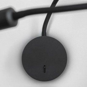 Ideal Lux - LED Rugalmas kicsi lámpa FOCUS LED/3,5W/230V fekete