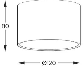 Zuma Line 3010103 - Spotlámpa OAK 1xGU10/15W/230V tölgy