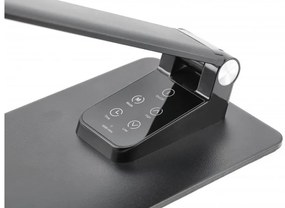 Lámpa Asztali LONEOS 12W, 700lm, AC220-240V, 3-CCT, 5 fokozatú fényerő ,RA>80,USB, fekete