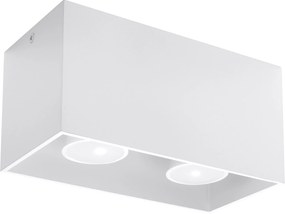 Sollux Lighting Quad Maxi mennyezeti lámpa 2x40 W fehér SL.0380