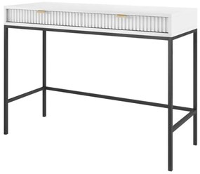 Kisasztal NOVA 77x104 cm fehér/fekete