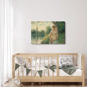 Kép - Camille Pissarro, The Bather, reprodukciók (90x60 cm)
