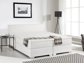 Franciaágy Boxspring 180 cm PREMIER (matracokkal) (fehér). 1007429