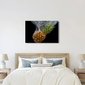 Ananász a vízben képe (90x60 cm)