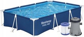 Nagy Kerti Állványos Medence Steel Pro 300x201x66 cm Bestway 56411