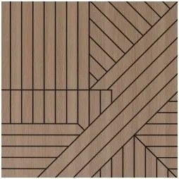 ÁTLÓS NATÚR 60x60 MDF FALPANEL 17MM