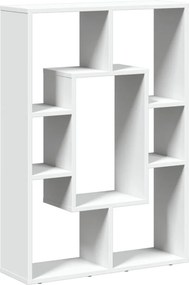 vidaXL fehér, rétegelt fa könyvespolc 63 x 20 x 90 cm
