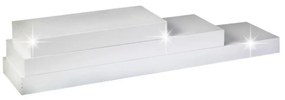 Polc Rala fényes fehér 120 cm. 772163