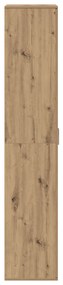 Artisan tölgy magas szekrény 70x35x180 cm Szerelt fa