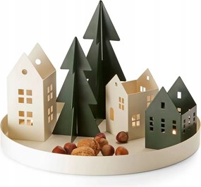 Philippi Le Quartier Karácsonyi dekoráció Gyertyatartó Karácsonyfa házikók