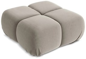 Bézs bársony moduláris lábtartó Lokua – Makamii