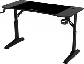 NERO karbon gamer asztal 160 × 60 cm
