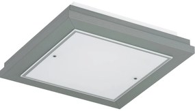 Argon 1873 - TABOR mennyezeti lámpa 4xE27/15W/230V 52x52 cm szürke