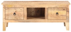 Nyers mangófa dohányzóasztal 100 x 55 x 40 cm