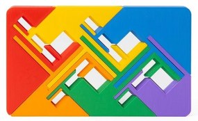 Logikai játék Zigguflat Puzzle – RecentToys