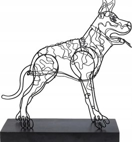 Dekoratív drót kutyáknak Kare Design 36cm