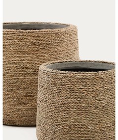 Cement kaspó szett 2 db-os ø 35 cm Sigal – Kave Home