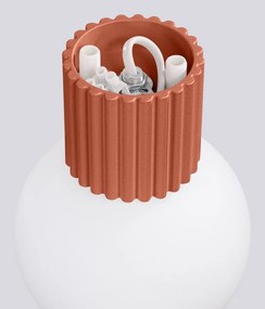 Narancssárga fali lámpa ø 12 cm Orbital – Sollux