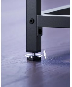 SOLEA fekete íróasztal