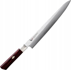 Mcusta Zanmai VG-10 Supreme Hammered Japán konyhakés Sujihiki 24cm