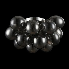 Maytoni MOD112-04-N - Mennyezeti lámpa BALBO 4xG9/28W/230V szürke/króm