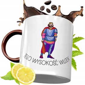 Bordó Bögre Bácsinak Születésnapi Ajándék fényképes nyomtatással