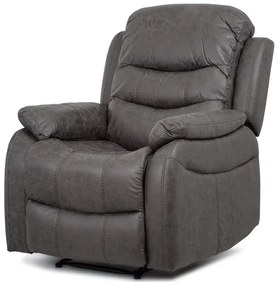 Szürke Vintage Szövet Fekvőfotel. TV-4086 GREY