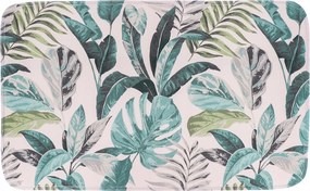 Jardin fürdőszobaszőnyeg trópusi motívummal dekoratív a fürdőszobába