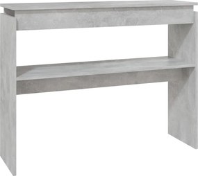 vidaXL betonszürke szerelt fa tálalóasztal 102 x 30 x 80 cm