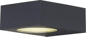 NOVOLUX 447B-L01D6A-04 GUIU Modern Kültéri Fali Lámpa Antracit LED IP54