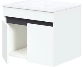 Puresa mosdó alatti szekrény 60 cm, fehér