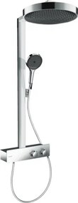Hansgrohe Rainfinity zuhanyrendszer a falra termosztatikus csapteleppel króm 26853000